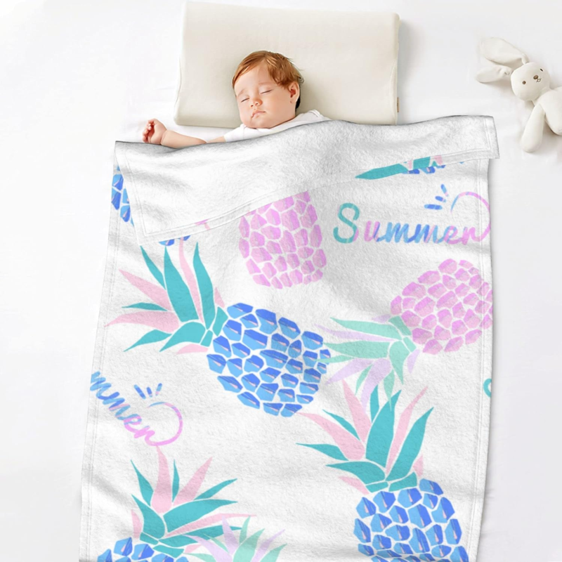 S For Boys Girls Lightweight Fuzzy Fluffy Warm Plush Baby Blanket Gi