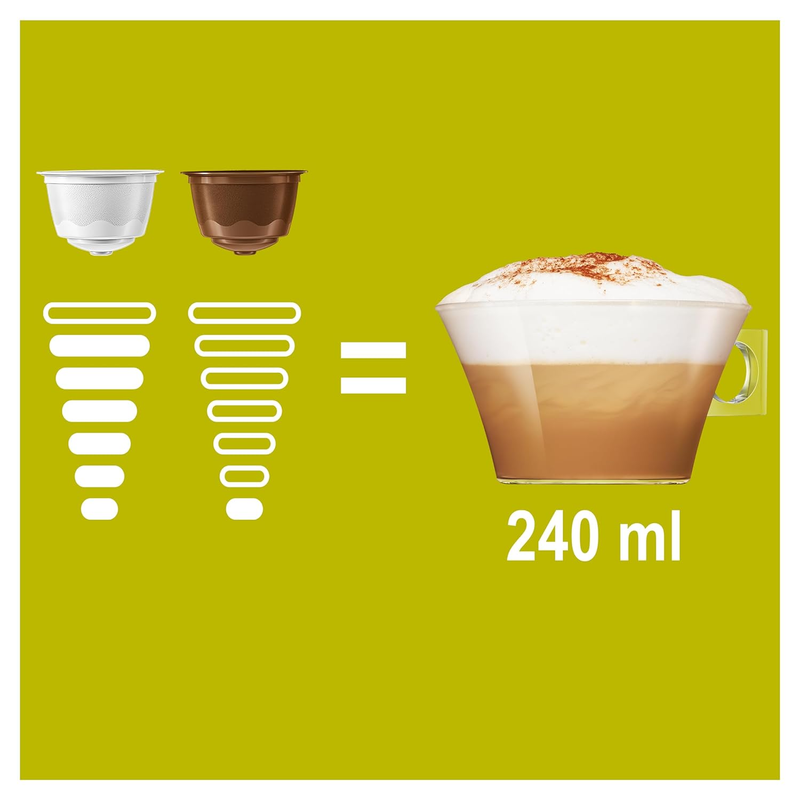 Nescafe Dolce Gusto Cappuccino 16 Capsules 100G