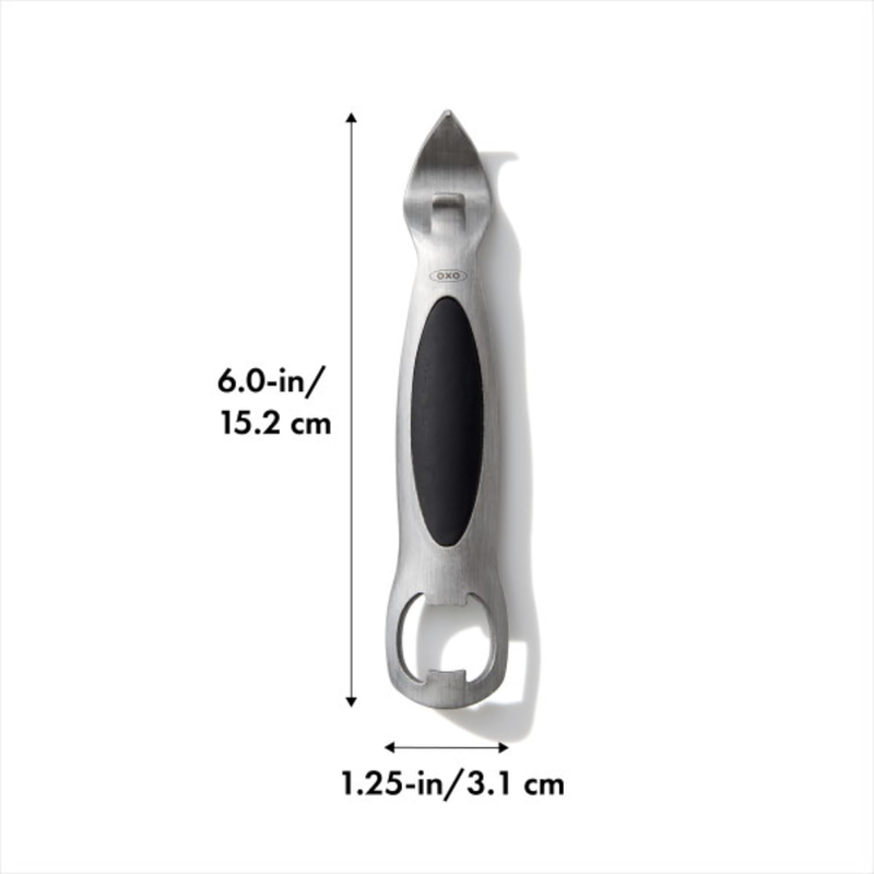 Steel Stainless Steel Bottle and Can Opener