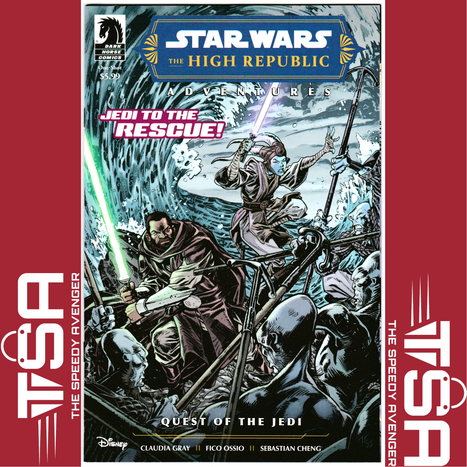 STAR WARS THE HIGH REPUBLIC ADVENTURES QUEST OF THE JEDI #1 FIRST APPS KEY!!