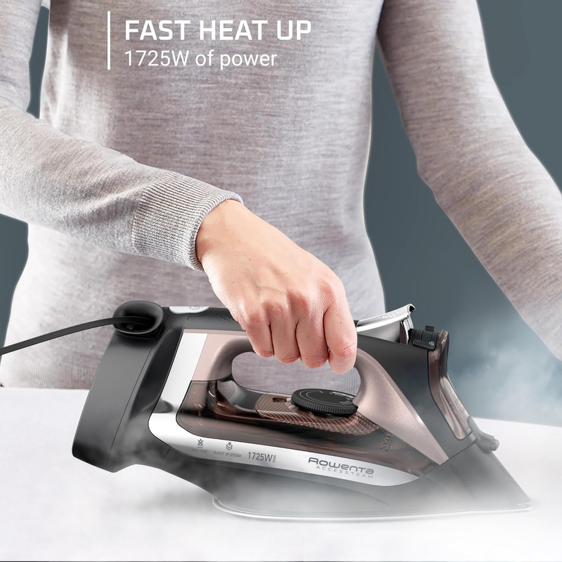 , Access Stainless Steel Soleplate Steam Iron with Retractable Cord, DW2459, Pow