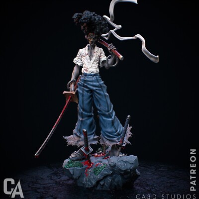 アフロサムライ アクションフィギュア AFRO SAMURAI Afro Samurai Figure | eBay