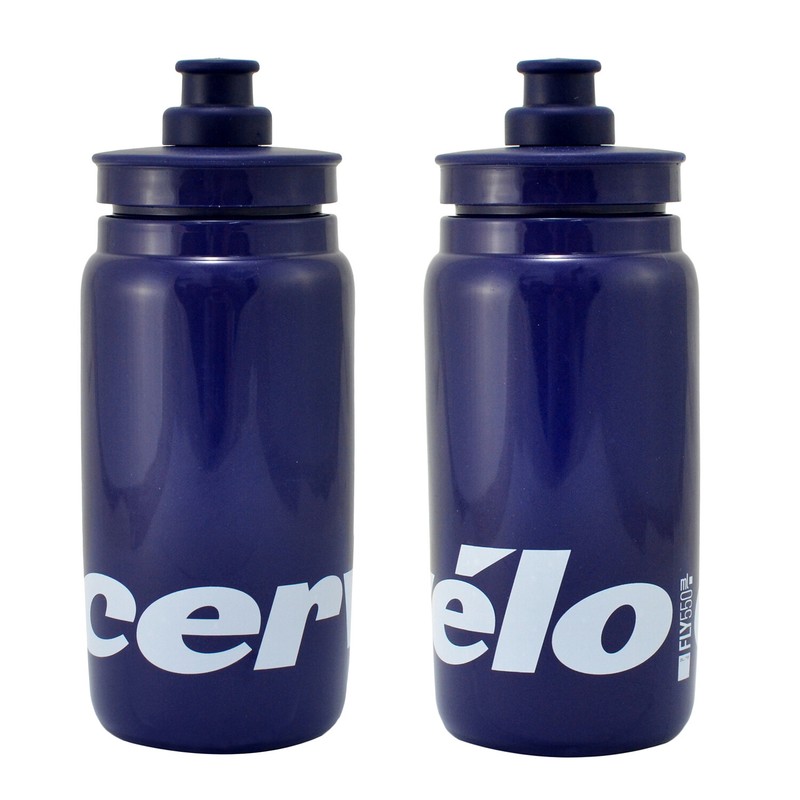 ELITE Fly Team CERVELO Water Bottle Blue , 550ml