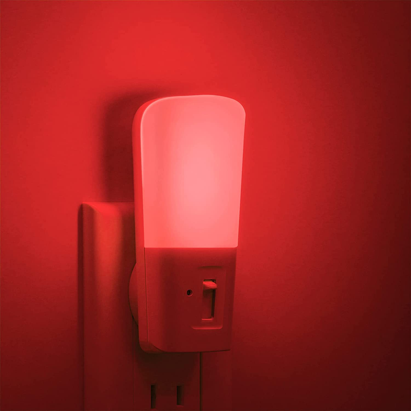 LOHAS Red Night Light Plug In, Dimmable Red Light LED Night Lights with Dusk To