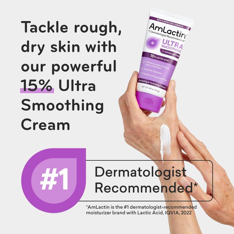 Intensive Healing Body Lotion for Dry Skin &ndash; 7.9 Oz Pump Bottle & Ultra Smoothin