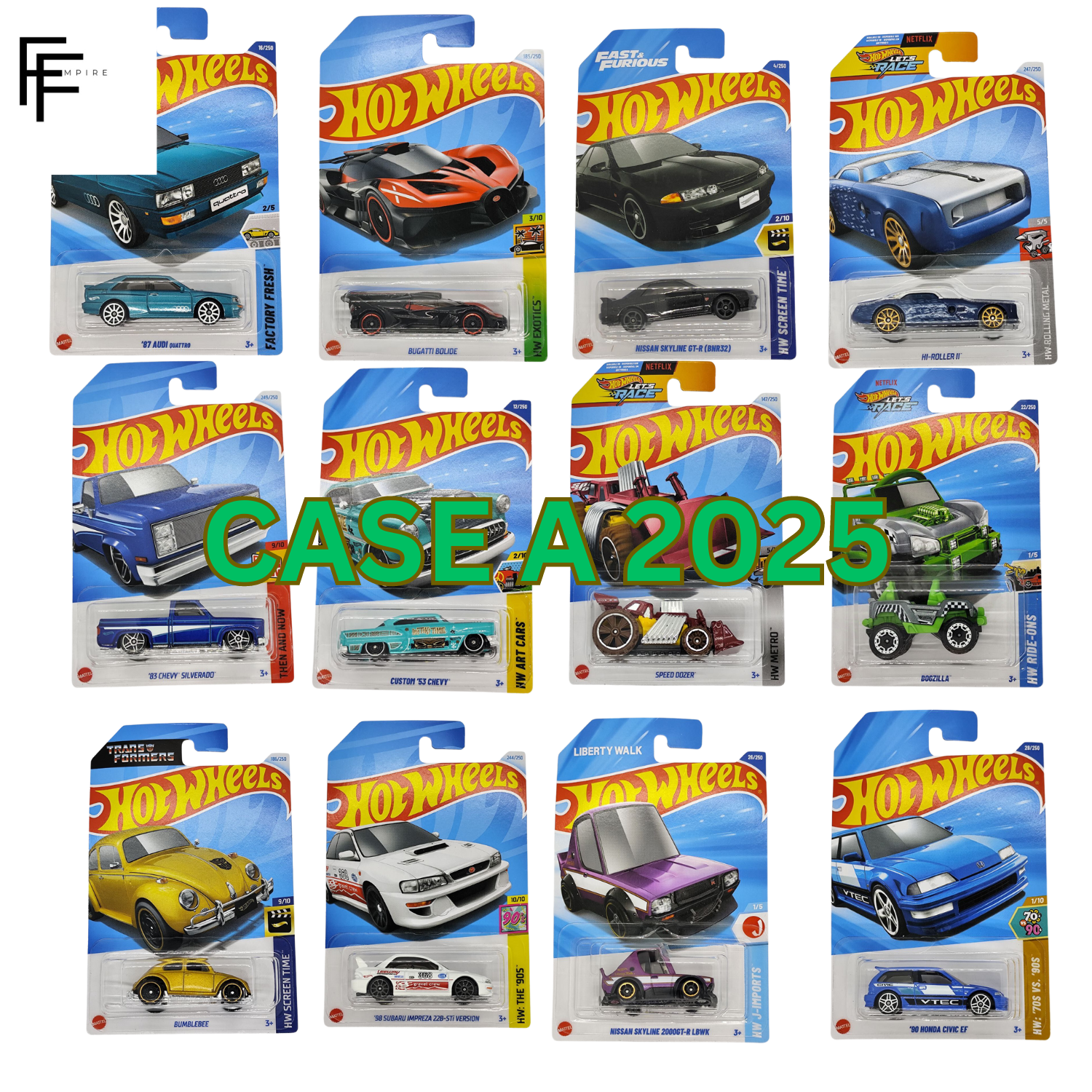 2025 Hot Wheels Mainline 🏁 Case A | eBay
