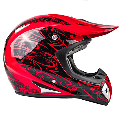 Typhoon Adult Dirt Bike Helmet Motocross Off-Road Dirt Bike ATV UTV MX Men Women