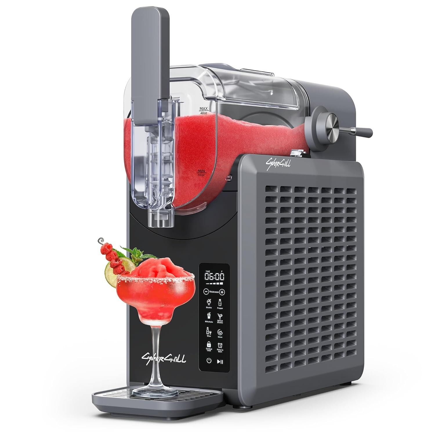 CyberChill SLUSHY MACHINE MAKER 68 Oz. FROZEN DRINK SLUSHIE