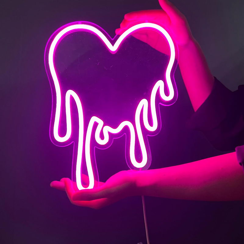 Light Heart Light Neon Heart Sign Me