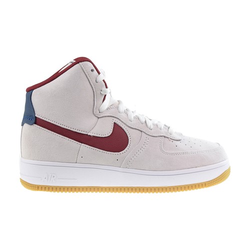 Женские замшевые кроссовки Nike Air Force 1 Sculpt серо-бирюзово-ягодного цвета DC3590-104