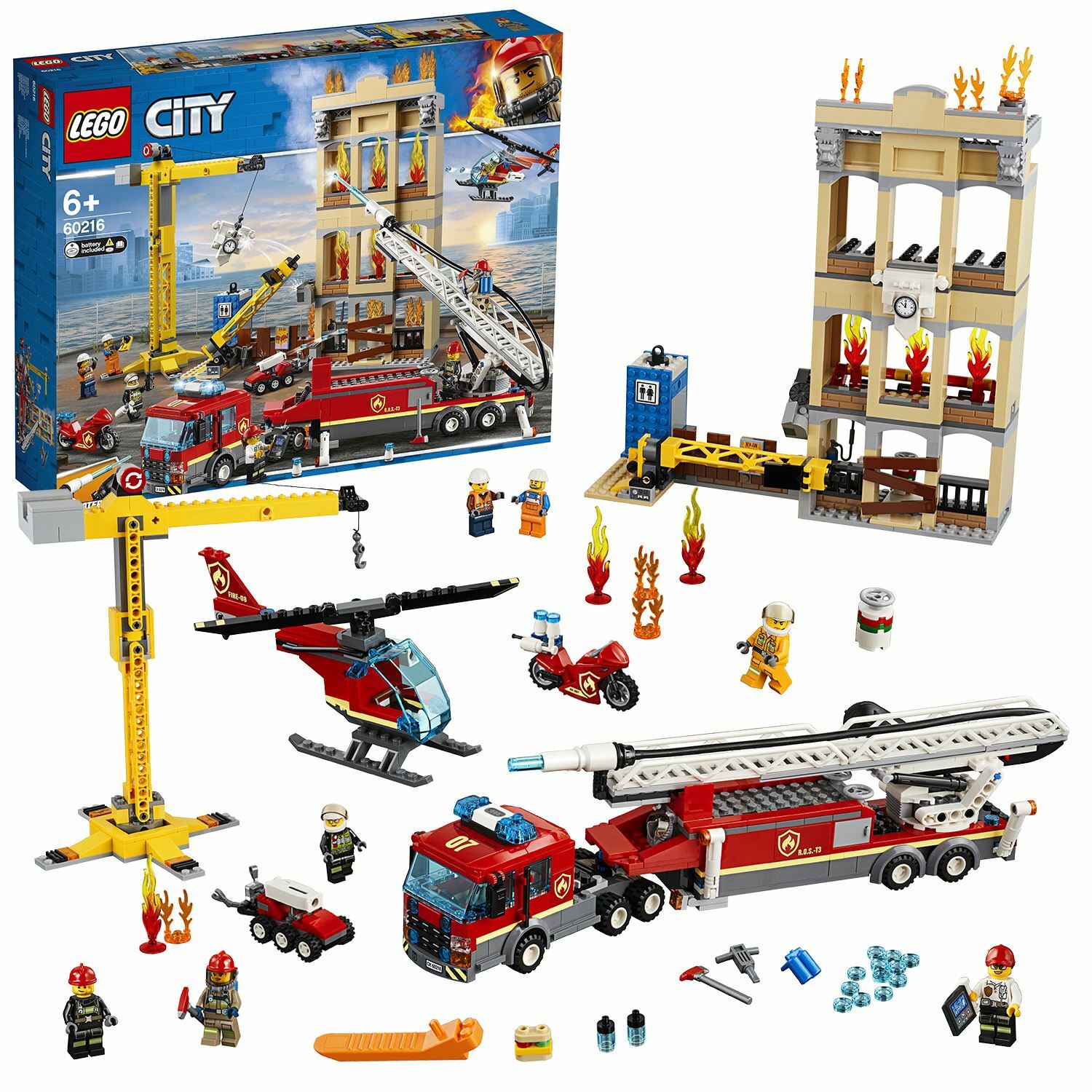 lego crane city