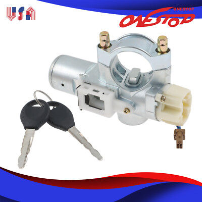 Engine Ignition Starter Lock Cylinder with Two Keys Fit for Nissan Sentra 