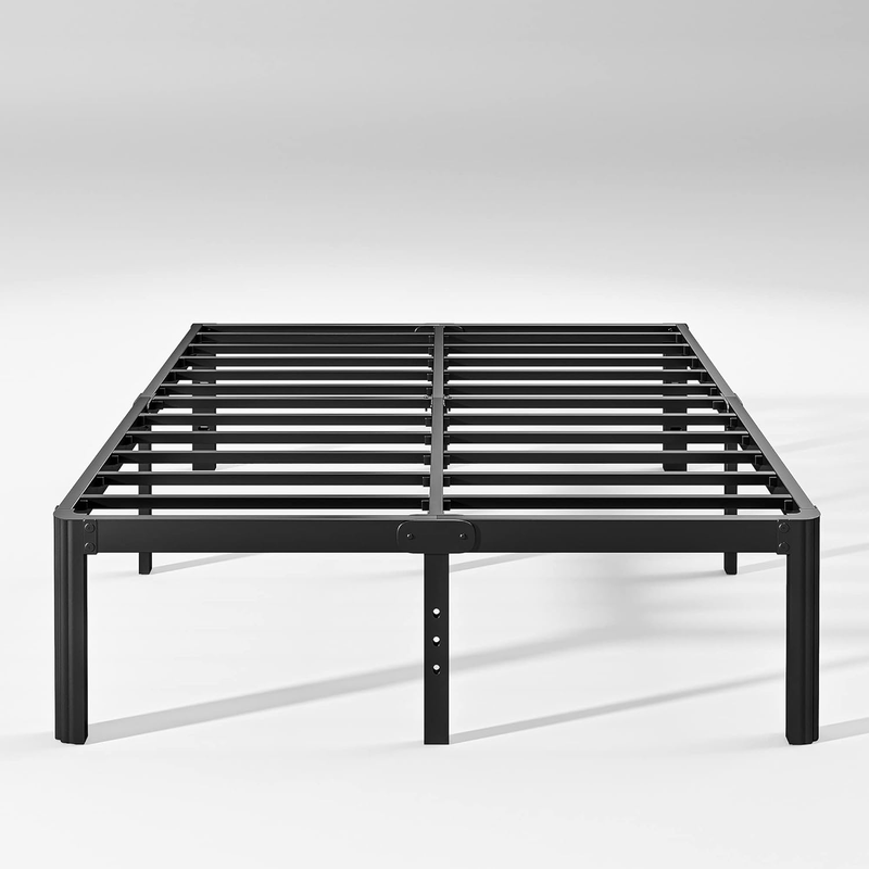 No Box Spring Needed, Heavy Duty Metal Platform Bed Fr
