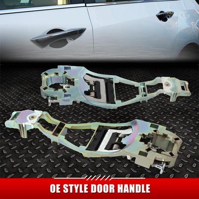 [2ШТ] ДЛЯ 99-05 GOLF JETTA PASSAT ЦИНКОВОЕ ОСНОВАНИЕ ЗАДНИХ ЛЕВЫХ И ПРАВЫХ ДВЕРНЫХ РУЧЕК