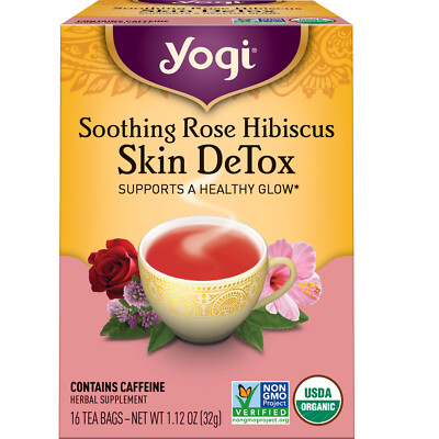 - Soothing Rose Hibiscus Skin Detox (4 Pack) - 48 Tea Bags