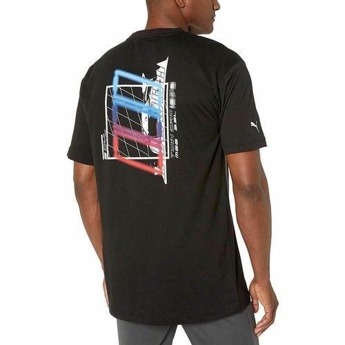 

[595183-01] Мужская футболка с рисунком Puma BMW Motorsport Street, Черный