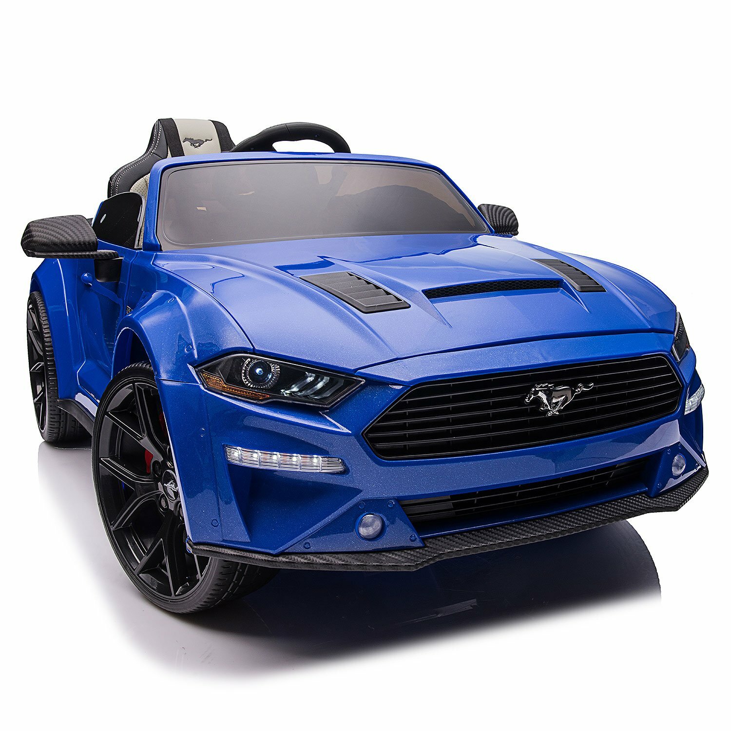 ⭐︎CustomHardRelic Mustang Type SurfGreen⭐︎ 24V KIDS BOYS RIDE ON CAR FORD MUSTANG GT CUSTOM EDITION,TWO