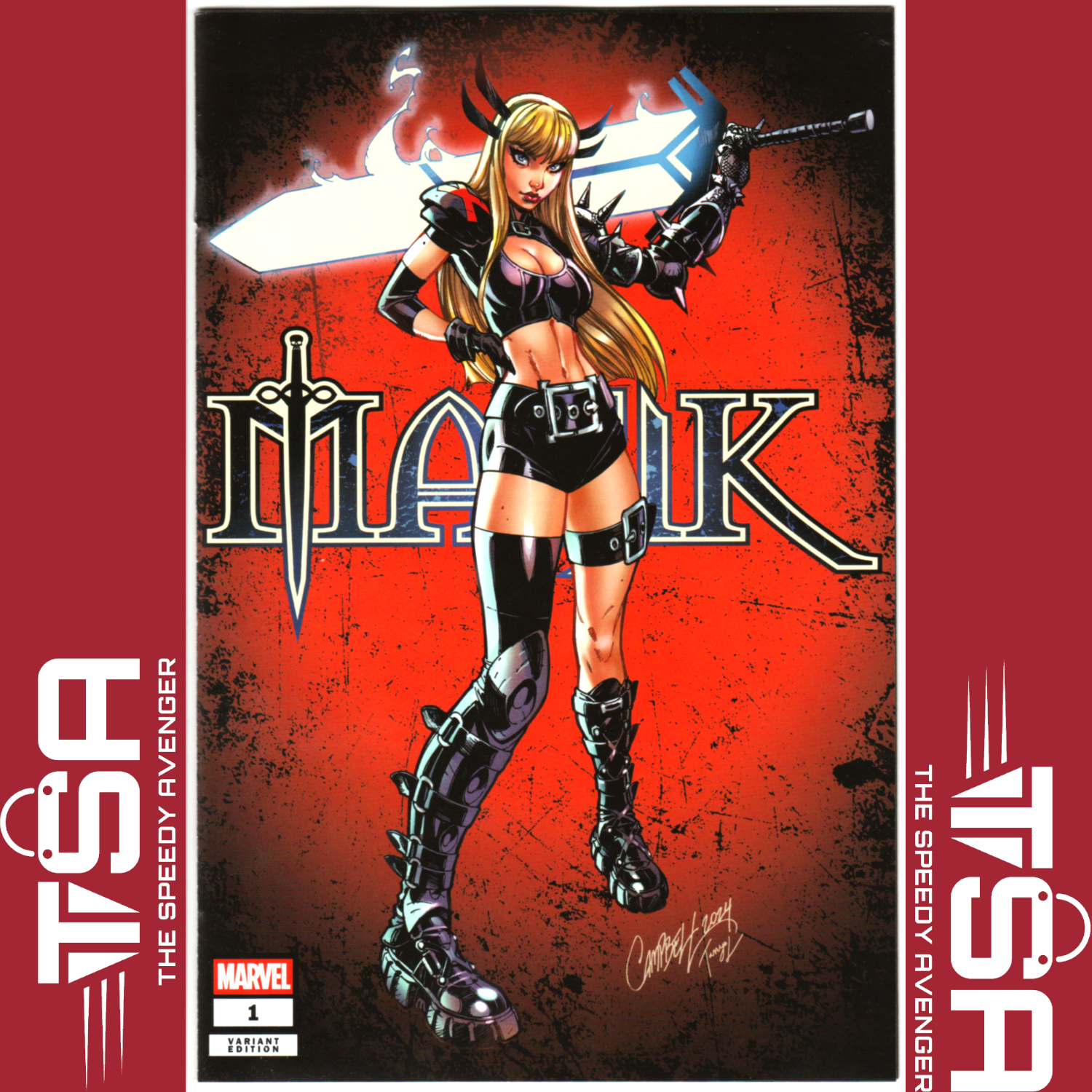 MAGIK #1 (Vol 2) J. Scott Campbell 'All About Magik' Exclusive Variant 2025 JSC