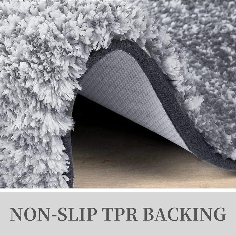 Luxury Microfiber Bath Mat, Extra Soft and Absorbent Bathroom Mat, Non-Slip Plus