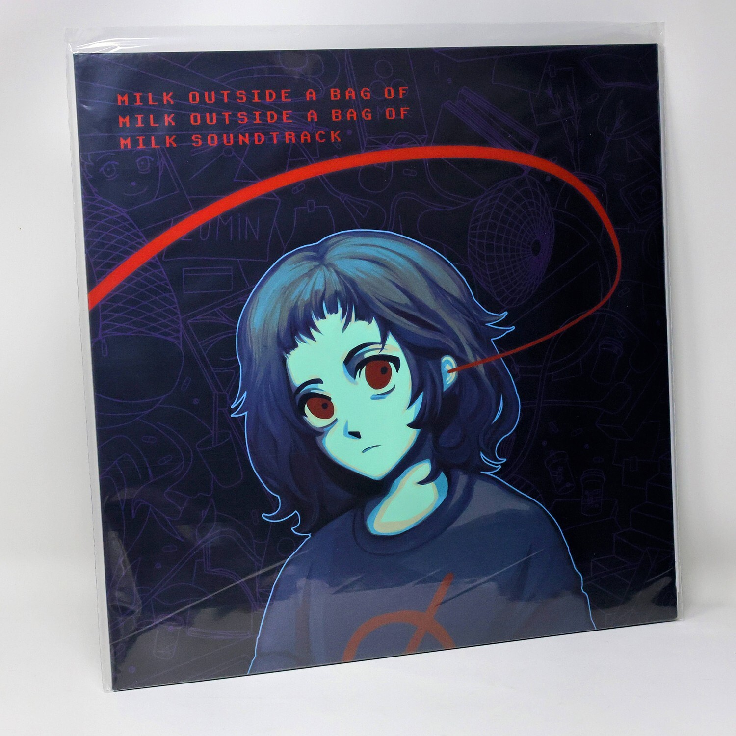 Milk Outside A Bag Of Milk Vinyl Record Soundtrack LP Splatter | eBay