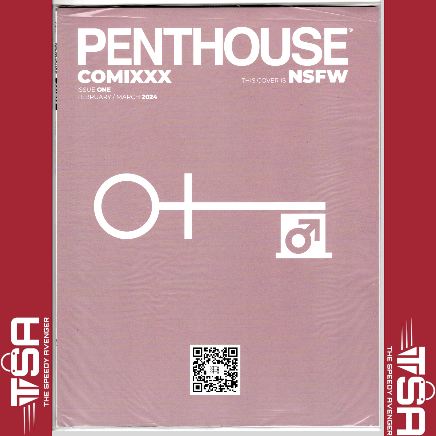 PENTHOUSE COMICS #1 BRÃO NSFW Nude Topless Variant Polybagged 2024