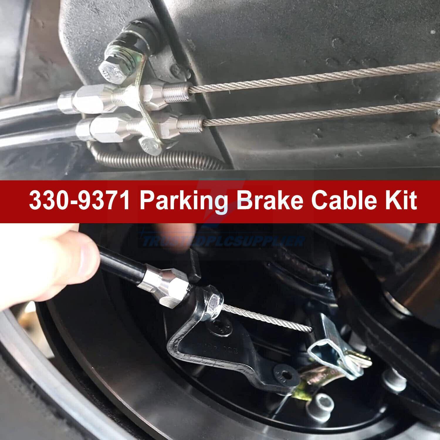 Universal Rear Disc/Drum Emergency Parking Brake Cable Kit 330-9371 E-Brake Set