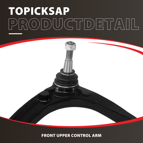 12 Front Upper Lower Control Arm Kit for 2007-2013 Escalade Chevy Silverado GMC