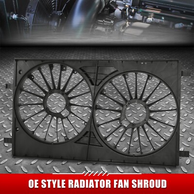 Для 07-17 Chrysler 200 Caliber Compass Кожух вентилятора охлаждения радиатора в стиле OE