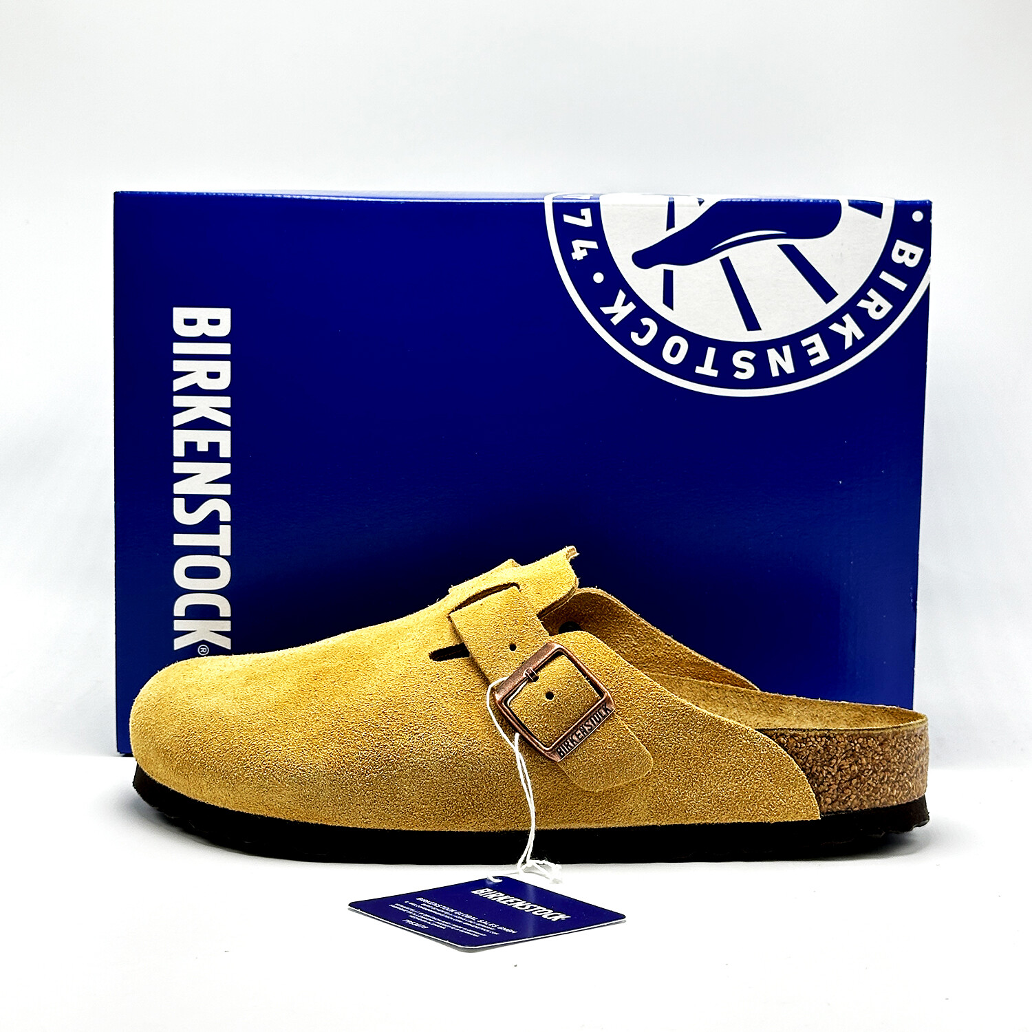 NEW* Unisex BIRKENSTOCK Boston Suede Leather Sandal Slipper