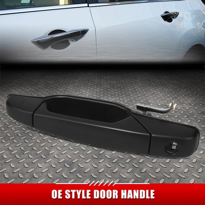 ДЛЯ 07-14 SILVERADO SIERRA ГЛАДКАЯ НАРУЖНАЯ РУЧКА ПЕРЕДНЕЙ ЛЕВОЙ ДВЕРИ С ЗАМОЧНОЙ СКВАЖИНОЙ