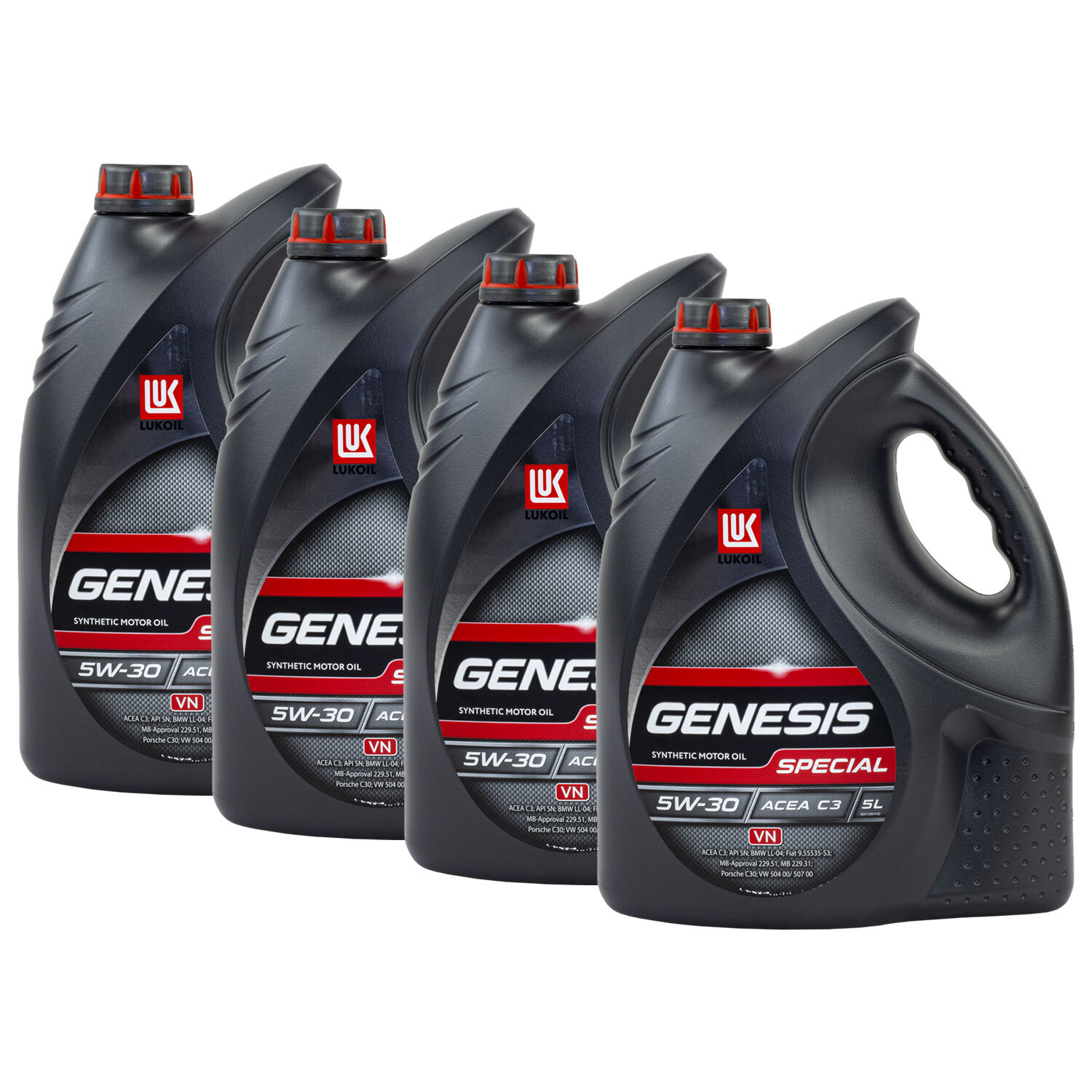 葵/2 Motoröl Lukoil Genesis Special VN 56311350 5W-30 4 X 5 Liter für