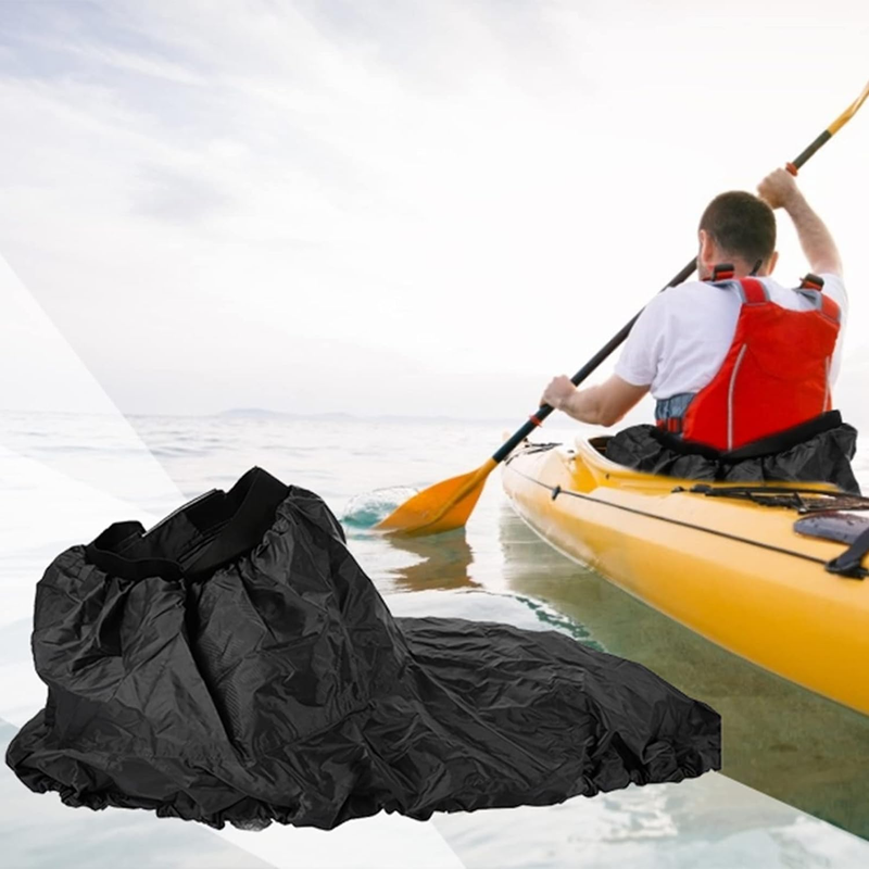Spray Skirt,universal Adjustable Nylon Kayak Spray Skirt Waterproof Cover