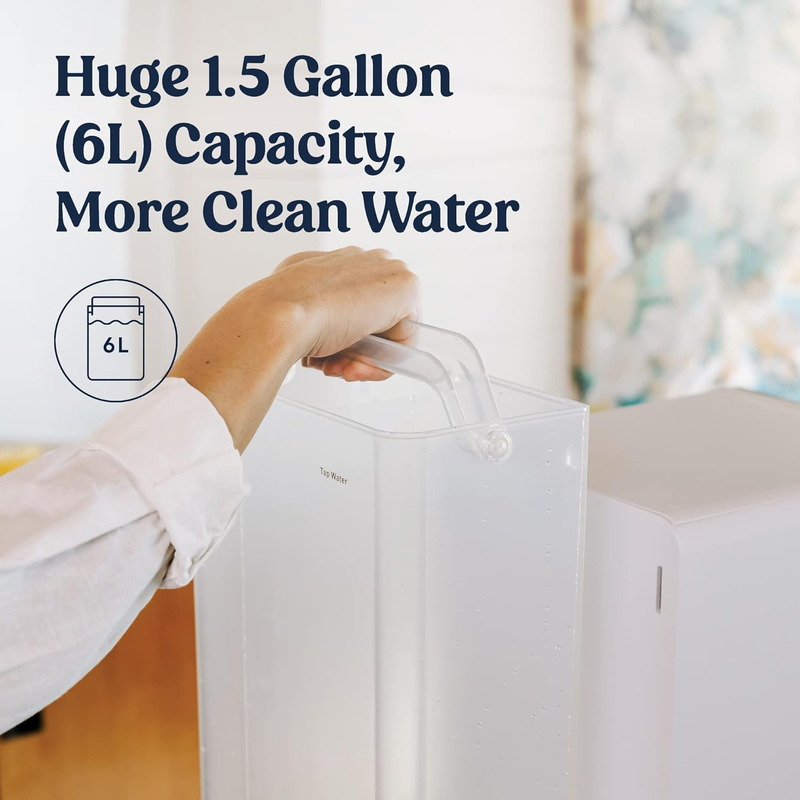 M1 Reverse Osmosis Countertop Water Purifier, Professional Grade 5-Stage RO Filt