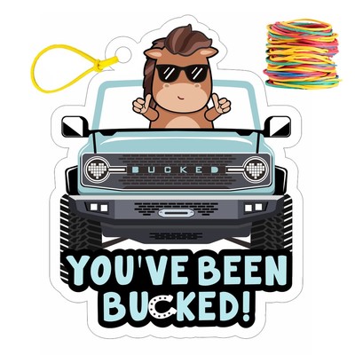 Waxvery You've Been Bucked | Buck Buck Bronco | Buck Yeah Bronco Tags | Buck ...