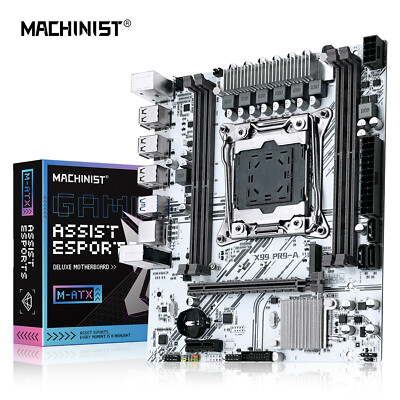 X99 PR9-A Motherboard LGA 2011-3 White DDR4 SATA/NVME M.2 for Xeon E5 V3 V4 CPU