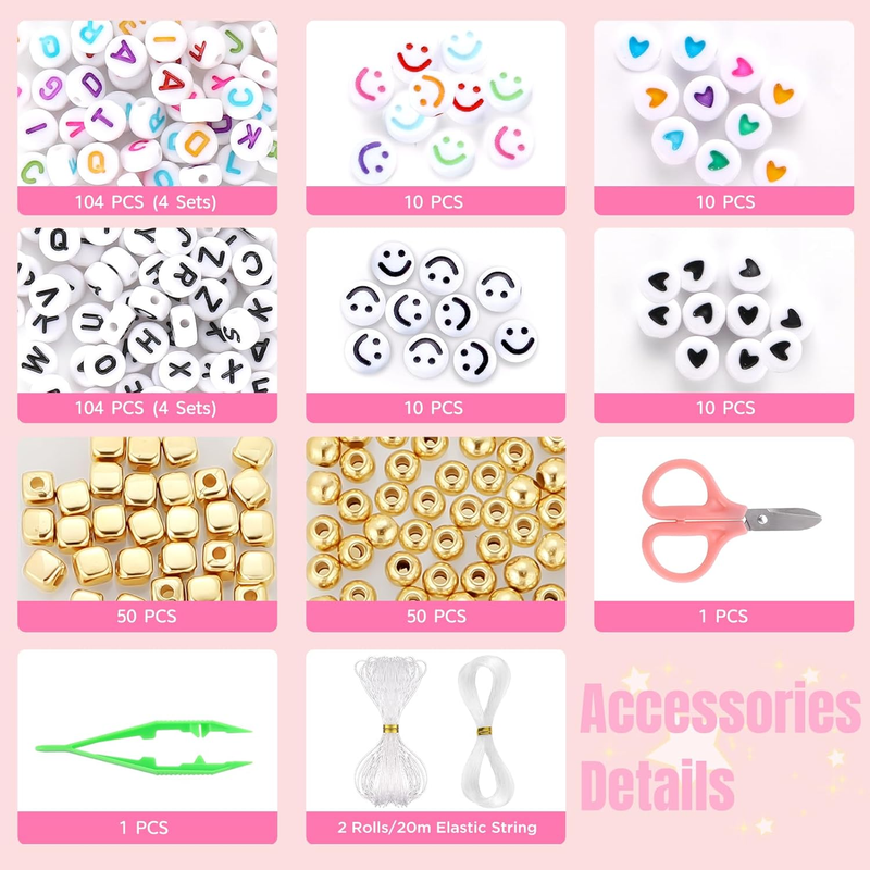 34000pcs+ 120 Colors 3mm Beads, Small Seed Beads for Making Jewellery, Friendshi