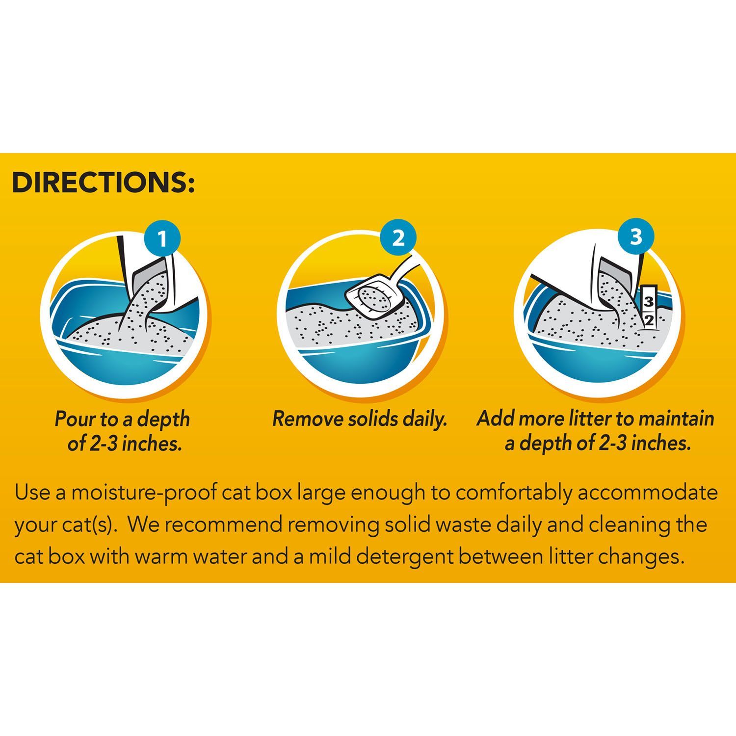 Purina Tidy Cats Non-Clumping Cat Litter Instant Action for  Cats, 40 lb,2 pack