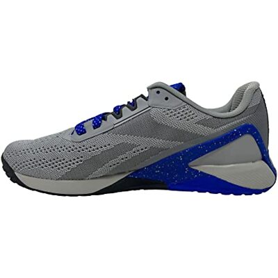 Reebok Men's Nano X1 GY1971Cross Trainer Pure Grey/Court Blue Size 12.5M