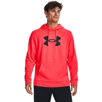 

Мужские худи и свитшоты Under Armour Armor Fleece Hoodie с большим логотипом