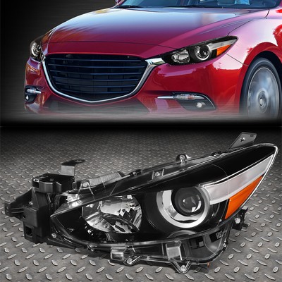 ДЛЯ 17-18 MAZDA 3 OE STYLE ЛЕВАЯ ГАЛОГЕННАЯ ФАРА ПРОЕКТОРА СО СТОРОНЫ ВОДИТЕЛЯ