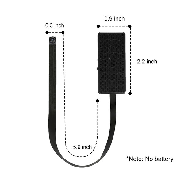 DIY Hidden Camera 1080 HD Wi-Fi Remote View Home Security Camera Spy Pinhole Cam - Image 4