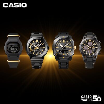 Pre-owned Casio Edifice Efs-s640ze-1ajr  Watch 50th Anniversary Model Japan 2024