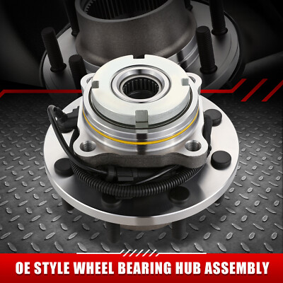 Для 99-04 Ford F250-F550 Super Duty 4WD DRW Подшипник и ступица переднего колеса в сборе