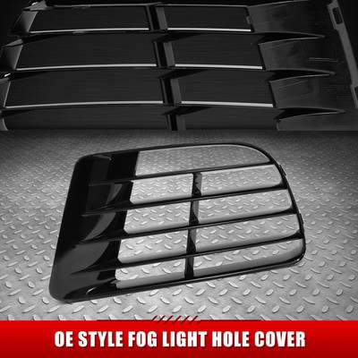 Для 12-13 VW Golf OE Style Черная рамка внешней противотуманной фары с левой стороны водителя