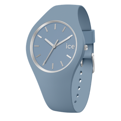 Ice Watch Blue Womens Analogue Watch Ice Glam Brushed Artic Blue