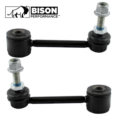 Bison Performance 2pc Set Front Stabilizer Sway Bar Links For Jeep Wrangler JK