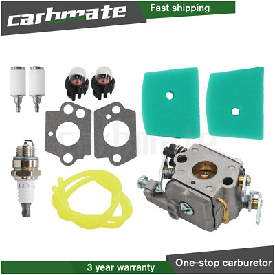 Carburetor Fit For Husqvarna 123L 323L 325 326 323 322 327P4 223L Air Filter Kit