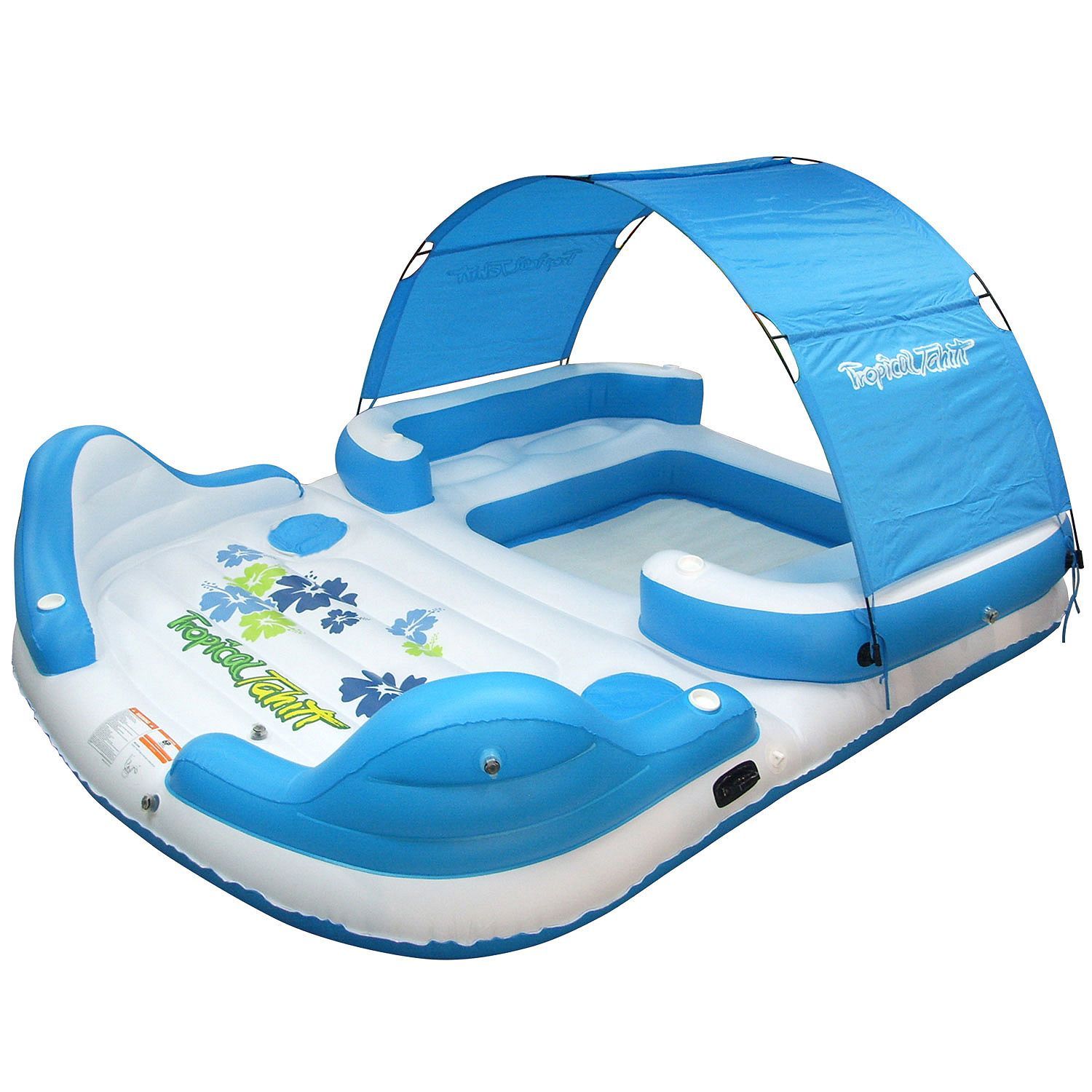 Надувной матрас 6 person Inflatable Raft Pool Lake Ocean Floating Island