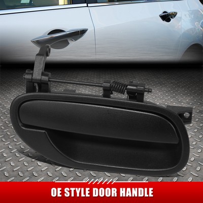 ДЛЯ 00-03 VOLVO S40 V40 ЧЕРНАЯ ТЕКСТУРИРОВАННАЯ РУЧКА ТЯГИ ЗАДНЕЙ ПРАВОЙ ПАССАЖИРСКОЙ ДВЕРИ
