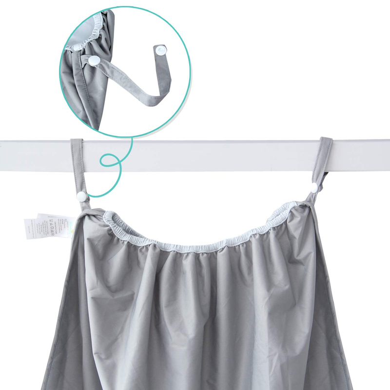 Reusable Diaper Pail Liner Bags 2 Pack Washable Wet Bag Dirty Diapers Garbage